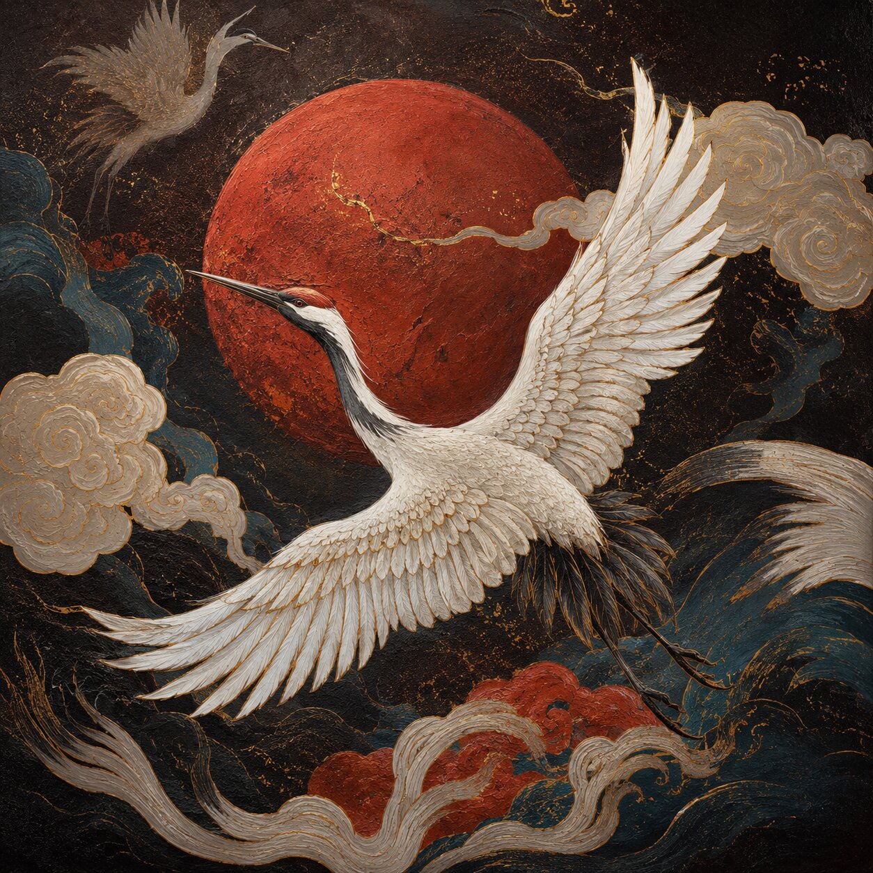 Phoenix & Moon - Myth & Clay